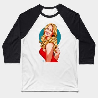 Jennifer Lawrence - An illustration by Paul Cemmick Baseball T-Shirt